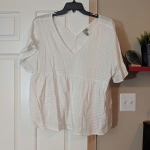 ASOS Tops - Ruffle peplum top ASOS Tops - Ruffle peplum top